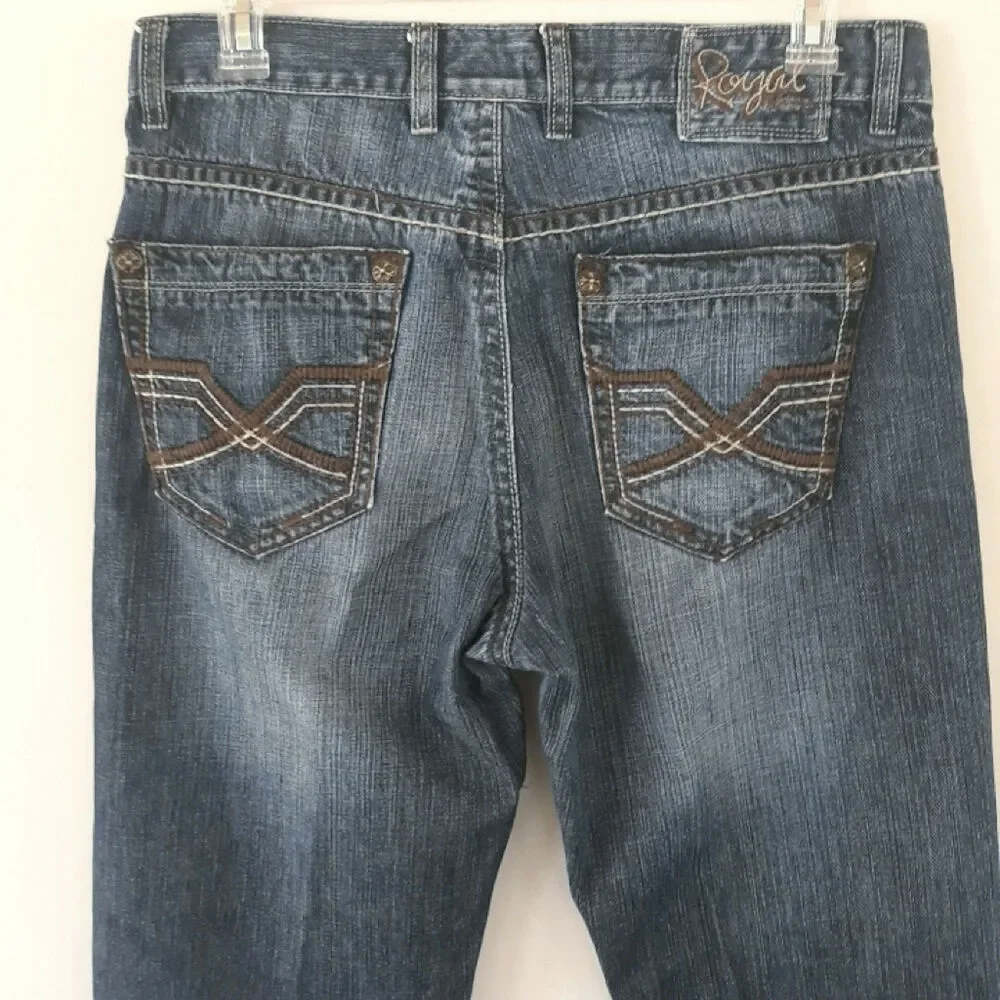 Royal Premium Straight Blue Jeans